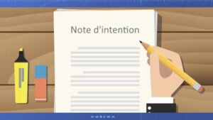 note d'intention